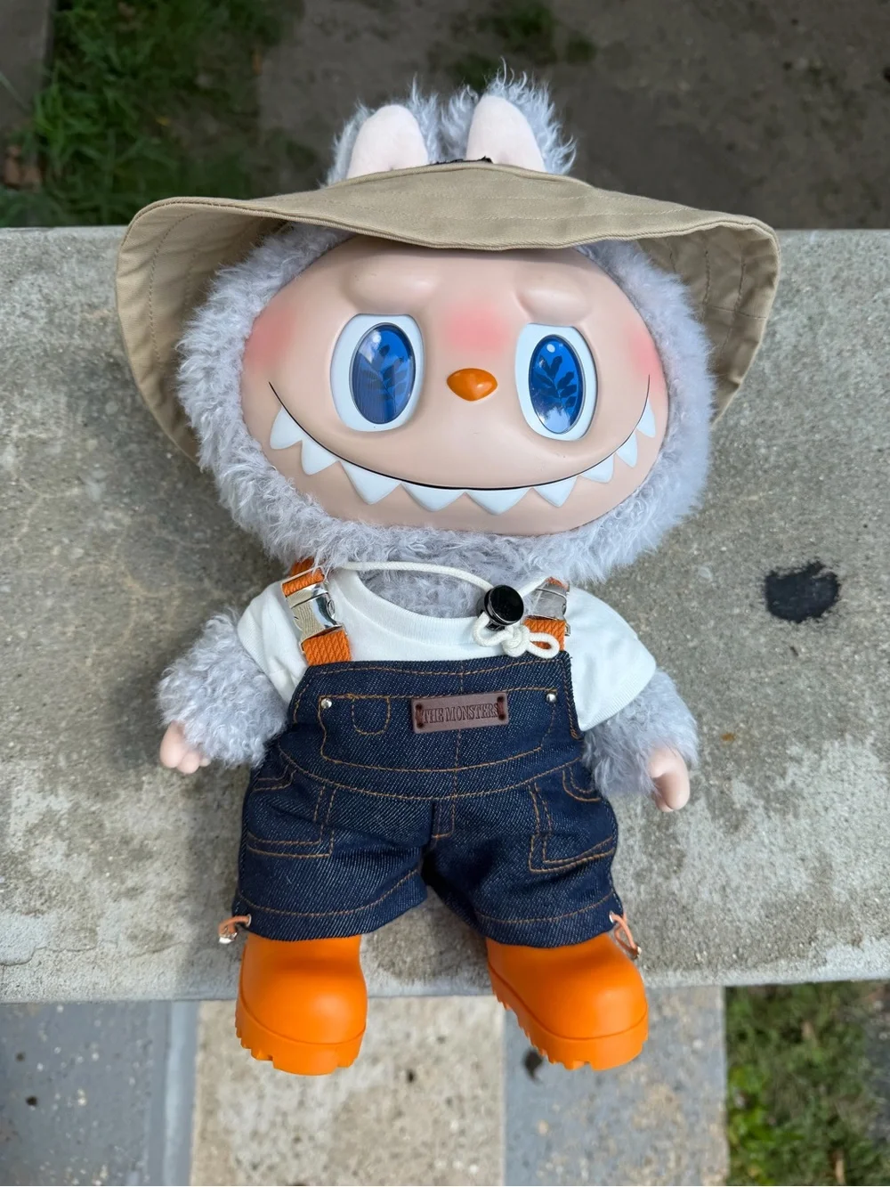 Labubu the monster Fall into wild plush figure 15.7”